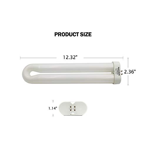 Dajooron 40W (Bf-150) Bug Zapper Replacement Bulb For Flowtron Bk-80D, Fc7600 And Wall Sconce Models, Size:1.14" L X 2.36" W X 12.32" H #TOP3