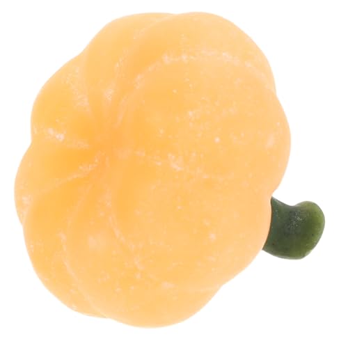 LOLIPPYY Mini Zucche Ornamentali in Calcite Naturale da 4 CM Statuine di Zucca Autunnali per Decorazioni da Tavolo e Casa Decorazioni di Sculture di Zucca Autunnali per Spazi Domestici e