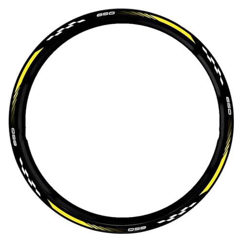 Felgen Aufkleber Motorrad-Felgenaufkleber Für Kawasaki Für Z650 Für Ninja650 Für Z 650 – Reflektierende Streifen, Wasserfest Motorrad Dekor Felgenaufkleber(Farbe 9)