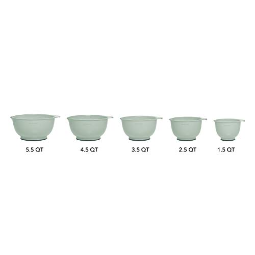 KitchenAid Classic Mixing Bowls, Set of 5, Pistachio by KitchenAid - Image 3