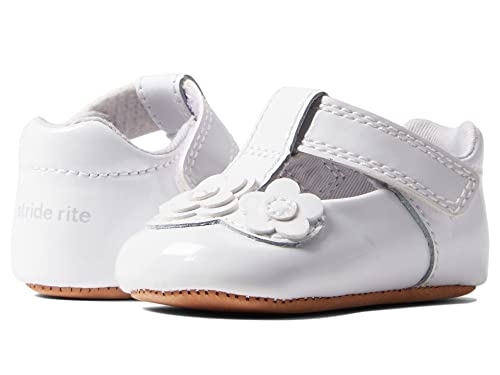 Chaussures en cuir Stride Rite Pw-nori bébés filles finitions premium