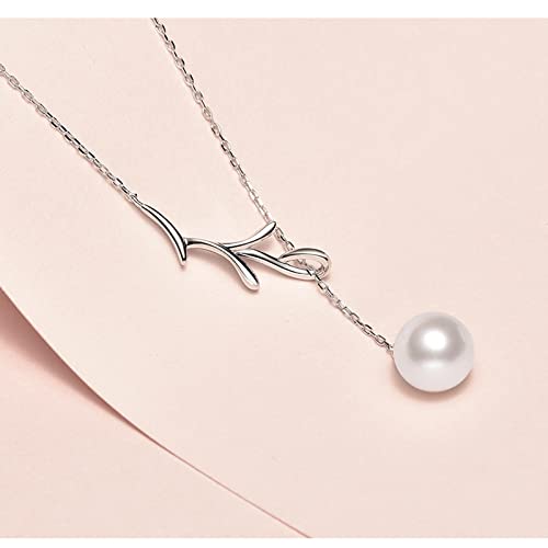 Collier perle eau douce anti ternissement chaîne argent s925