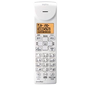 三洋電機 増設用専用子機 (グレイスホワイト) TEL-SDJ4(W) Amazon.co.jp: 三洋電機 増設用専用子機 (グレイスホワイト) TEL