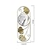 Baoblaze Wall Mirror Tank for Living Room Corridor Entryway Hallway A Small Round Ornament Aquarium Bowl Vase for Small Home Decors Plants