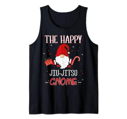 Jiu-Jitsu Disfraz de Grupo de Navidad de Gnomo Camiseta sin Mangas