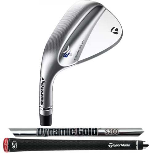Left Handed TaylorMade MG3 56* Standard Bounce Wedge, Dynamic Gold S200
