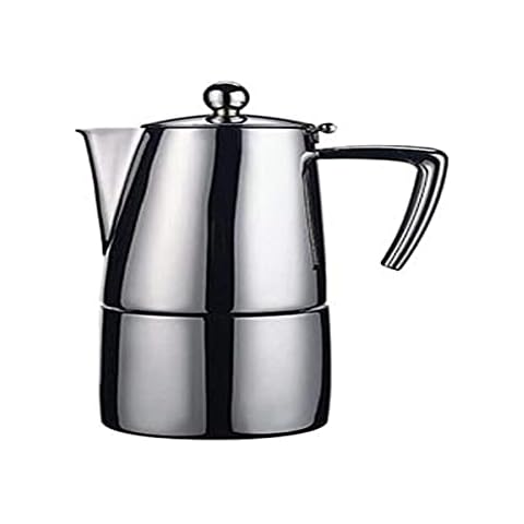 Ilsa 0091S020IE Espressokocher Satin, Induktion, 2 Tassen, Dichtungen Cover