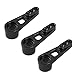 3Pack ShareGoo 25T Servo Horn Steering Arm Compatible with Futaba Savox HSP Power HD Servos Motor Compatible with Wltoys A949 A959-B A969 A979 K929 1/18 RC Car (Black)