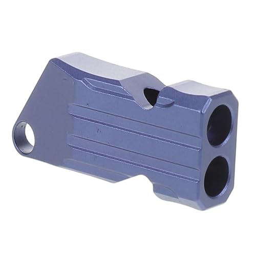 Kisangel Multi Functional Emergency Whistle Durable Survival Whistle for Hiking Kayaking Camping and Outdoor Adventures Loud High Pitched Sound for Rescue Safety