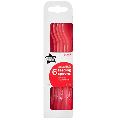 Tommee-Tippee-Essentials-Feeding-Spoons-6m-6-each