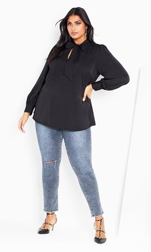 Image of City Chic Women's Plus Size Top - In Awe