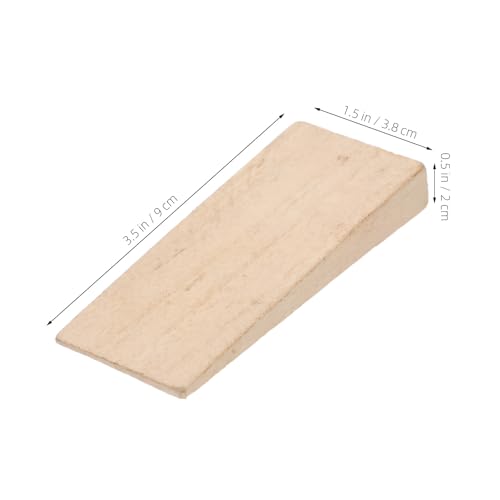 Toddmomy 10pcs Wooden Handle Repair Wedges for Axes and Hammers Wooden Wedges for Tool Maintenance Handle Fixing Accessories Versatile Tool Reinforcement