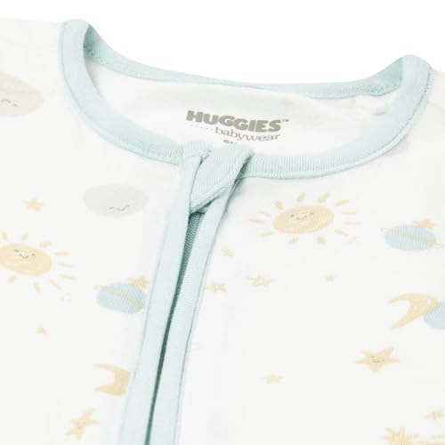 Image of HUGGIES Baby 2-pack Footed Coverall
