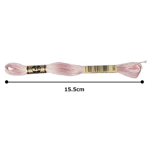 Image of DMC 6-Strand Embroidery Cotton Floss, Ultra Very Light Dusty Rose
