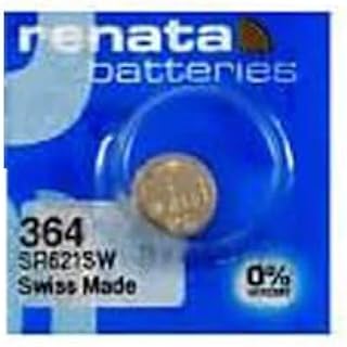 RENATA WRIST WATCH BATTERY - Swiss made, button cell 1.55V, Renata long life battery, SR621SW