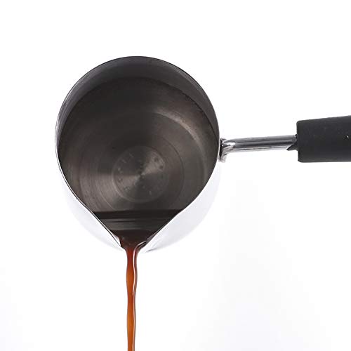 image for CALIDAKA Turkish Coffee Pot,Stainless Steel Warmer Coffee Pot Butter W