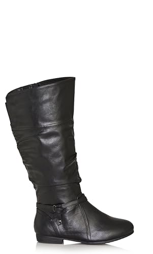 Image of Avenue Women's WIDE FIT Chelsea Tall Boot, Brown