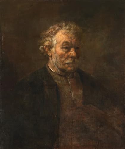 Cuadro para sala de estar de Rembrandt: arte clásico de 60x90cm para una decoración sofisticada