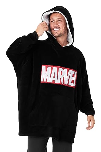Marvel Press Avengers Übergroße Herren Hoodie Decke mit Ärmeln - Stitch...