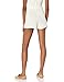The Drop Women's Adrienne Cotton Blend Pull-On Sweater Short, Whisper White, S