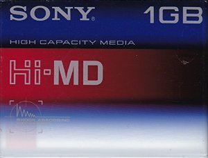 5 MiniDisc Sony Hi-MD 1 GB - Neufs Sous Emballage
