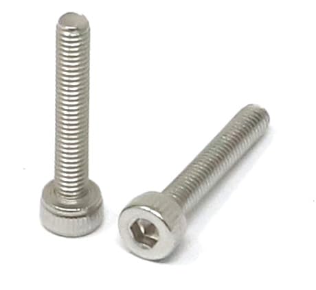 Image of iexcell 100 Pcs M3 x 18mm Thread Pitch 0.5 mm Stainless Steel 304 Hex Socket Head Cap Screws Bolts Kit