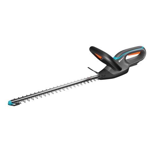 GARDENA Garde-haie Taille-haie EasyCut 45-18V Solo: Lames à Double Action, Protecteur de Pointe de Lame, Poignée Ergonomique, Rangement Facile, Coupe sans...