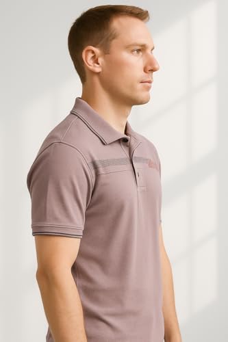 Image of Dollar Pack of 1 Men's Cotton Polo T-Shirt with Classic Collar