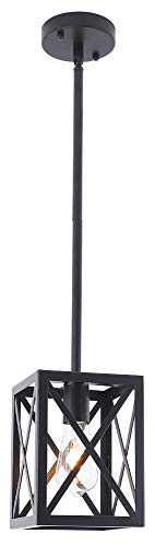 Black Friday - 60% OFF PUUPA Farmhouse Lantern Pendant Light Fixtures Ceiling Hanging Rustic Chandelier Black ( 1 Light ) 50% Off Discount PUUPA Farmhouse Lantern Pendant Light Fixtures Ceiling Hanging Rustic Chandelier Black ( 1 Light )