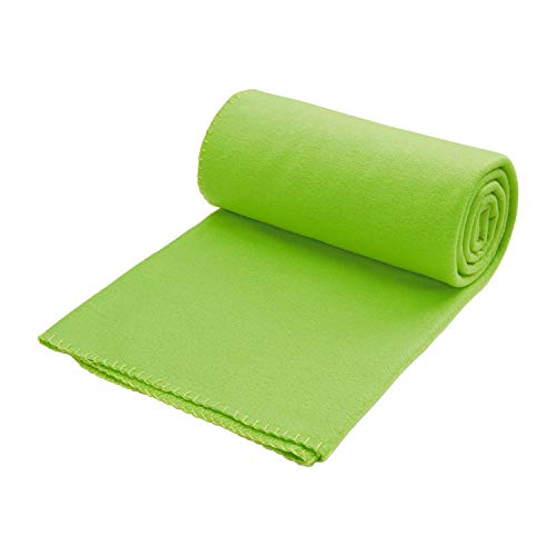 Römer Wellness Plaid Polaire 100% Polyester Vert Pomme 26x28x8cm Cover