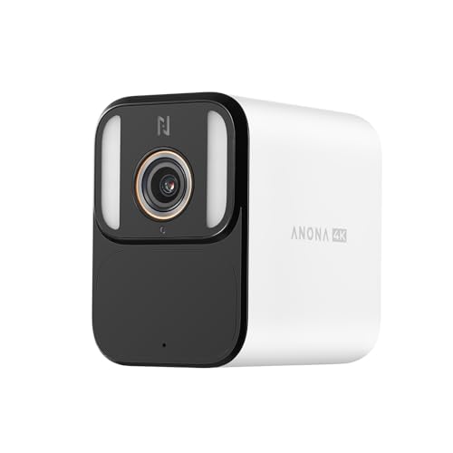 Anona Aurora 4K Solar Security Cameras Wireless Outdoor, Battery Powered for 180 Days, 8MP Color...
