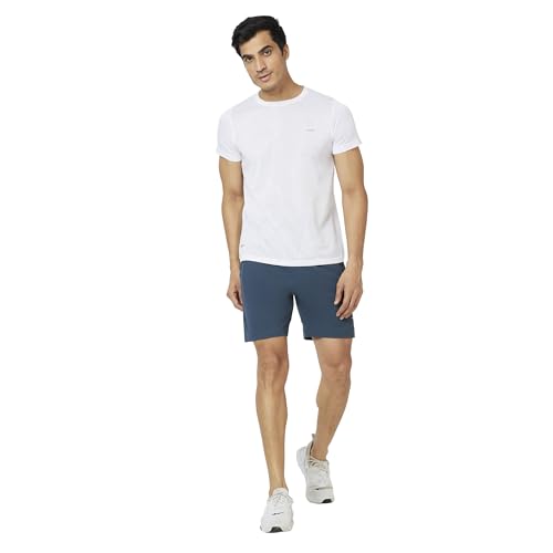 Image of berge' Men's Instadry Dryfit Polyester Lightweight Soft Fabric Long Shorts with Secure Zipper Pockets Casual Sports Shorts for Men|Running Shorts|Gym Shorts|Half Pants|Jogging Shorts
