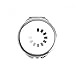 Programmer Program Interface Loading Hand Compact Mirror Round Portable Pocket Glass