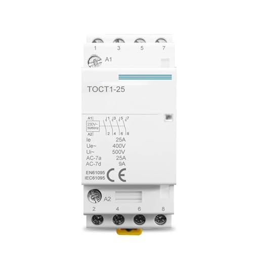 Contacteur modulaire de puissance 25A TOCT1 inverseur 220V commande chauffage