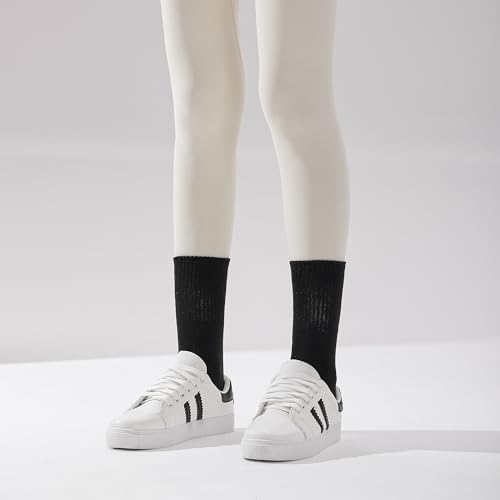 Image of 10 Pairs Thin Cotton Crew Athletic Socks Sports Gym Running Hiking Calf Socks for Women