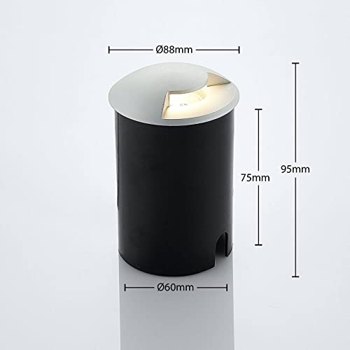 Faretto da incasso terra 'Milara' dimmerabile