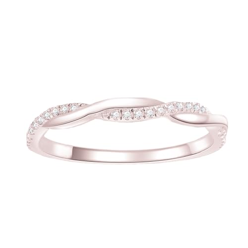 Infinity Twist Heart Cut Moissanite Engagement Ring Set for Women, 1.0 Carats Center Moissanite Wedding Ring Sets Infinity Bridal Ring Set Promise Ring Platinum Plated Silver4