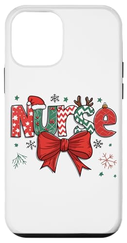 Carcasa para iPhone 12 mini Christmas Nurse Funny Holiday Nursing Festive Healthcare