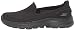 Skechers Go Walk 6 Big Splash, Sneaker Mujer, Black Textile/Trim, 38 EU