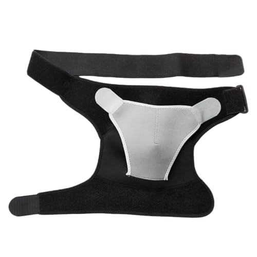 COLLBATH 1pc Shoulder Pads Durable Should Brace Adjustable Shoulder Strap Shoulder Posture Brace Breathable Shoulder Strap Fitness Shoulder Brace Shoulder Support Belt Nylon Black