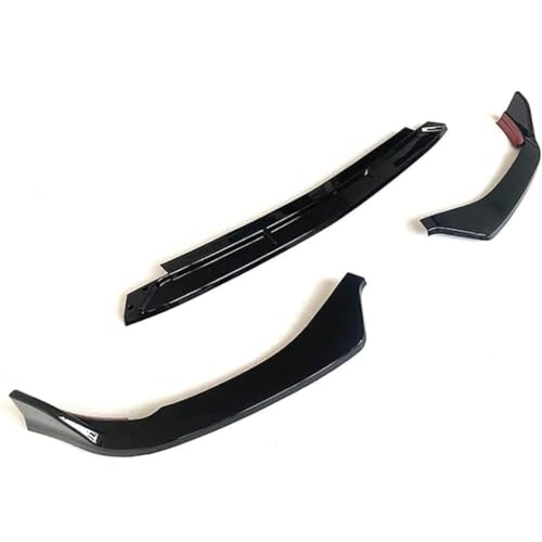 Aileron avant pour Benz C Class W206 2022 2023 : lèvre de pare-chocs et séparateur de canard noir