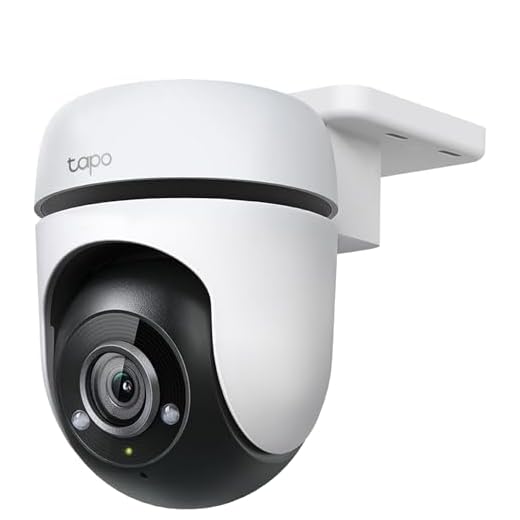 TP-LINK Tapo C500 V1 Netzwerk-Überwachungskamera Außenbereich Innenbereich staubbeständig/wasserfest Farbe Tag&Nacht 1920 x 1080 1080p feste Brennweite Audio drahtlos Wi-Fi 2,4 GHz radio H.264