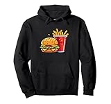 Hamburger Cheeseburger & French Fries. Foodie Gift