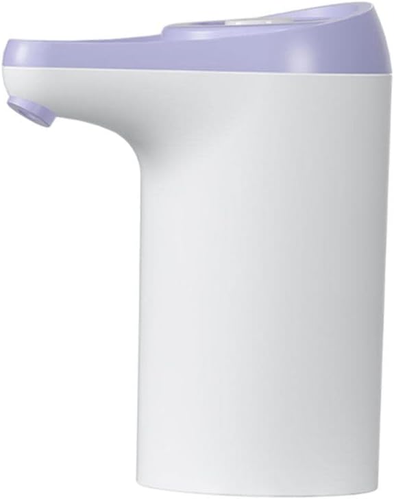 Water Bottle Pump Electric Cable Portable Smart Dispenser for Dormitory Kitchen with 1 Silicone Hose