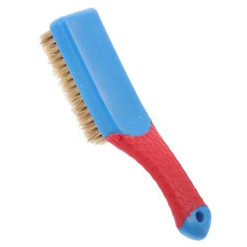 Abaodam Spazzola per Pulizia Interni Auto Setole Morbide, Detergente per Tappetini e Sedili, Manico Resistente e Portatile per Cura Tessuti e Rimozione Macchie negli Interni Auto