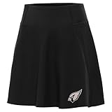 Antigua Women's Black Arizona Cardinals Brushed Carbon Chip Skort