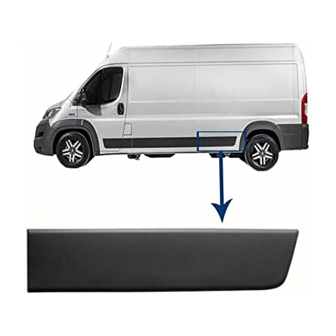MKAREPART 735422848 Rear Left Moulding Trim fits Ducato, Boxer, Relay LWB 2006-Onwards 8547.X1 Cover