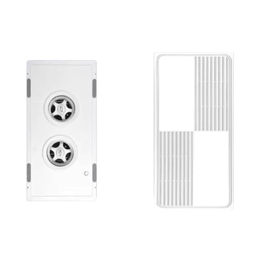 Ventilateur d'extraction pour cuisine et douche avec éclairage de plafond intégré - 2