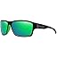 Black Frame-green Mirror Lens
