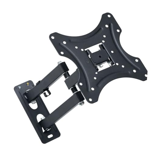 DOITOOL 23-42 Inches Tv Bracket Stretchable LCD Tv Stand with Rotatable Arms Steel Construction Easy to Clean